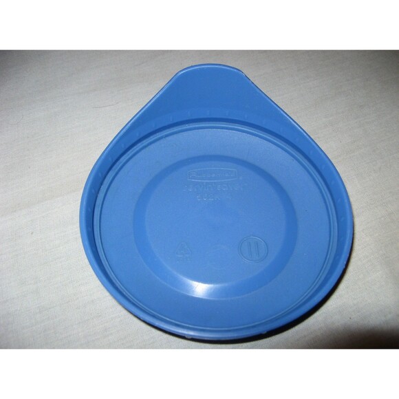 Rubbermaid Servin Saver Replacement Lid #11 Food Container 4.75" Blue Round - Picture 2 of 2